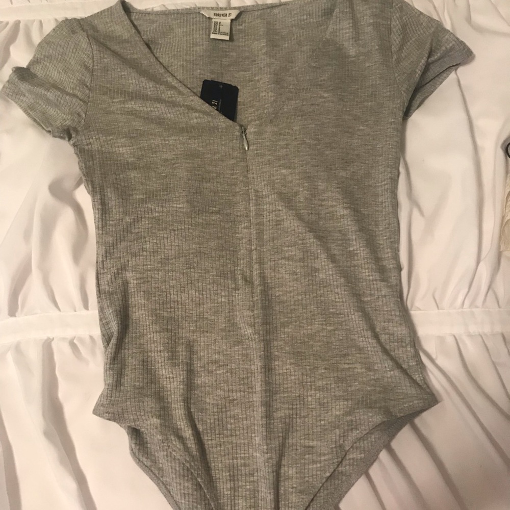 Grey Bodysuit